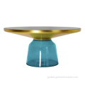 Coffee table Replica temper glass Bell Table Side Tables by Sebastian Herkner Manufactory